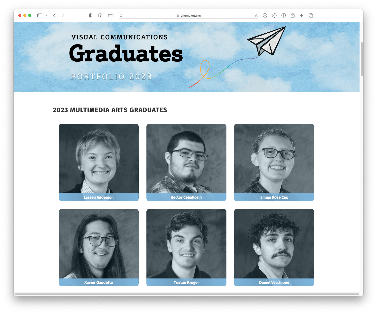 Visual Communications 2023 Graduates | Emma Rose Cox